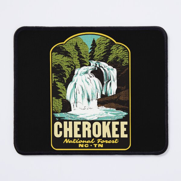 Item preview, Cherokee National Forest North Carolina Retro designed and sold by HalpinDesign.