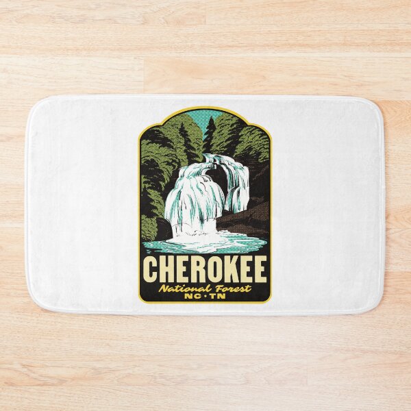 Item preview, Cherokee National Forest North Carolina Retro designed and sold by HalpinDesign.