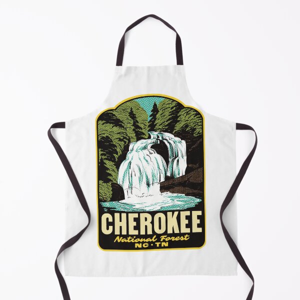 Item preview, Cherokee National Forest North Carolina Retro designed and sold by HalpinDesign.