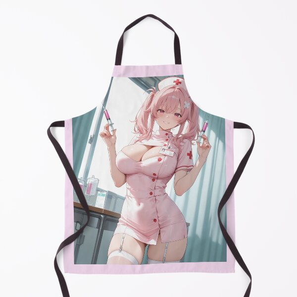 Item preview, Sexy Nurse - Anime Style Digital Illustration designed and sold by Planet Utoppia.