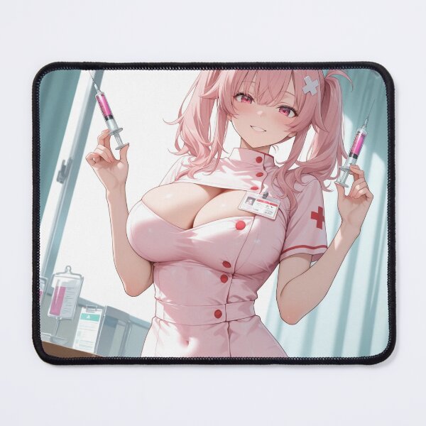 Item preview, Sexy Nurse - Anime Style Digital Illustration designed and sold by Planet Utoppia.