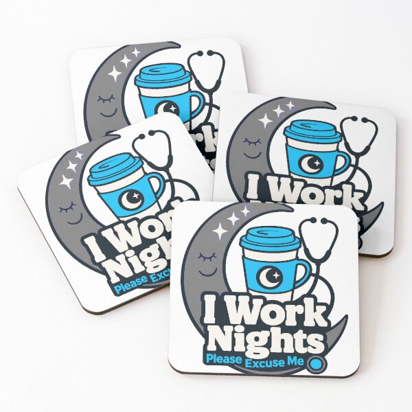 Item preview, Night Shift Nurse I Work Nights Please designed and sold by pirminio.