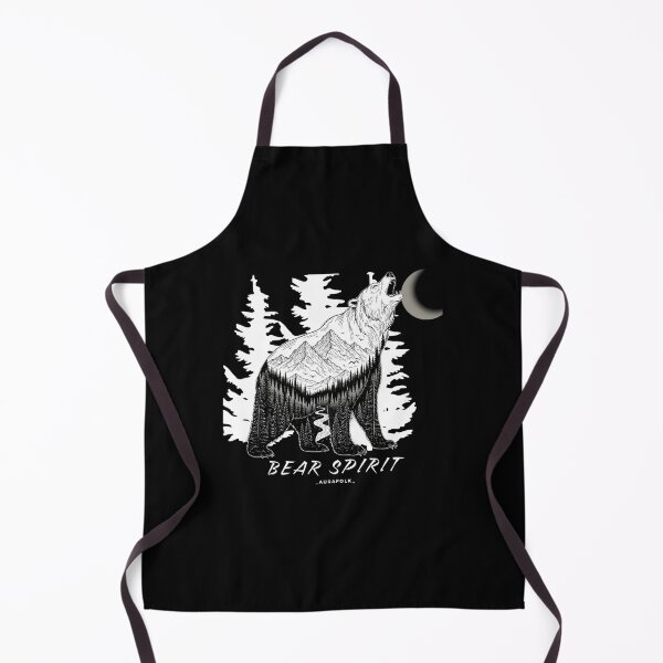 Item preview, Bear Spirit Wildlife Hoodie | Nature Scene Bear Design | Dark Aesthetic Clothing | Spirit Animal Apparel | Aurafolk designed and sold by Aurafolk.