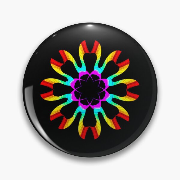 Item preview, Rainbow mandala designed and sold by Meo Design.