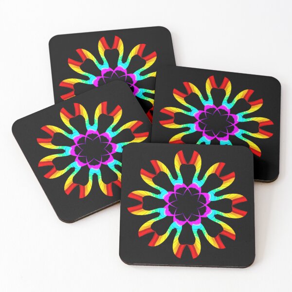 Item preview, Rainbow mandala designed and sold by Meo Design.