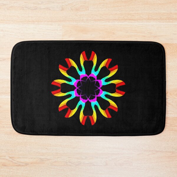Item preview, Rainbow mandala designed and sold by Meo Design.