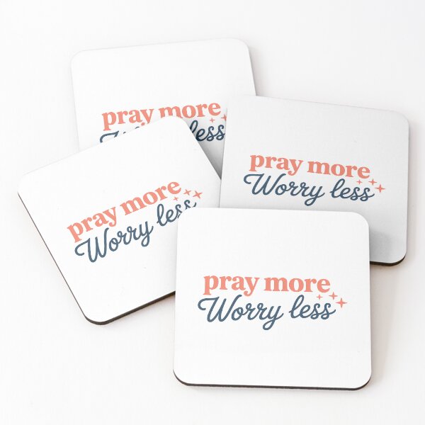 Item preview, Pray More Worry Less designed and sold by KD Merch.