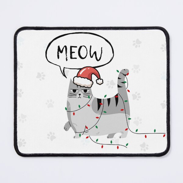 Item preview, Christmas cat. Naughty cat on Christmas Eve designed and sold by studio468.
