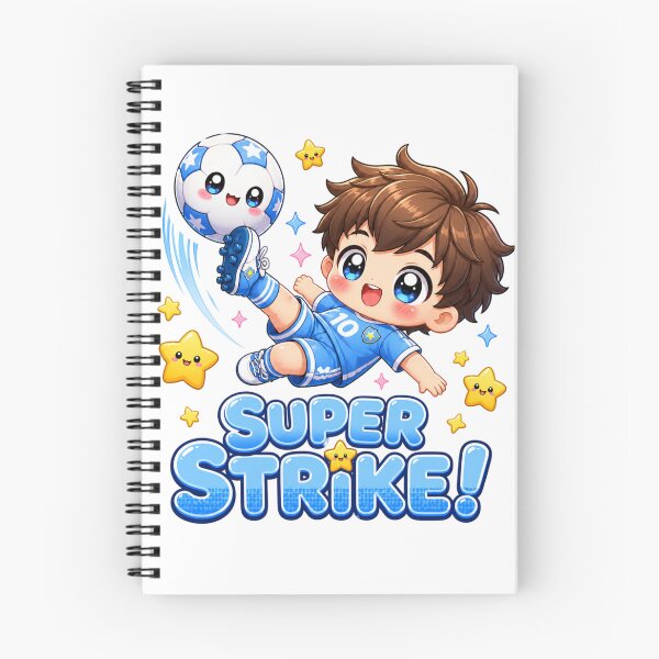 Item preview, Kawaii Soccer Boy Super Strike | Cute Anime Youth Sports Aesthetic designed and sold by Dulxoz.