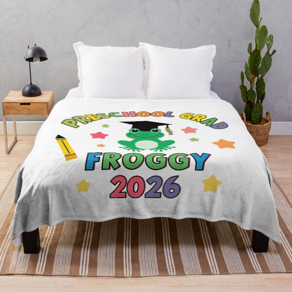 Item preview, Preschool Grad Froggy 2026 Preschooler Graduation Class designed and sold by JonesFlora2025.
