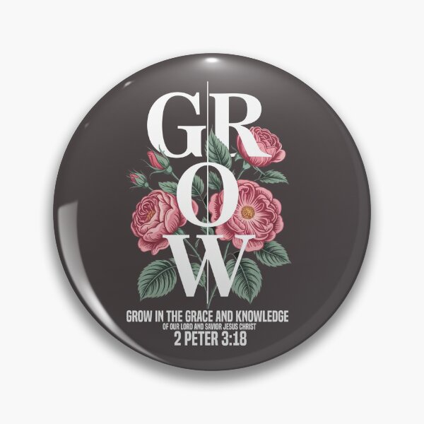 Item preview, Grow in the grace and knowledge designed and sold by Tiny-Love ⭐⭐⭐⭐⭐.