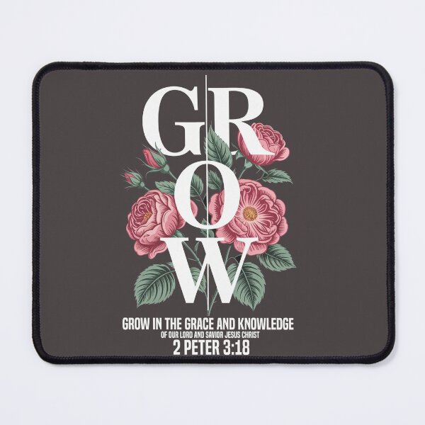 Item preview, Grow in the grace and knowledge designed and sold by Tiny-Love ⭐⭐⭐⭐⭐.