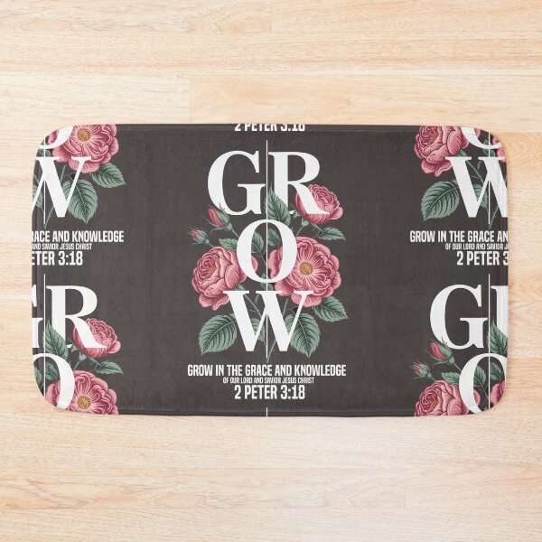 Item preview, Grow in the grace and knowledge designed and sold by Tiny-Love ⭐⭐⭐⭐⭐.