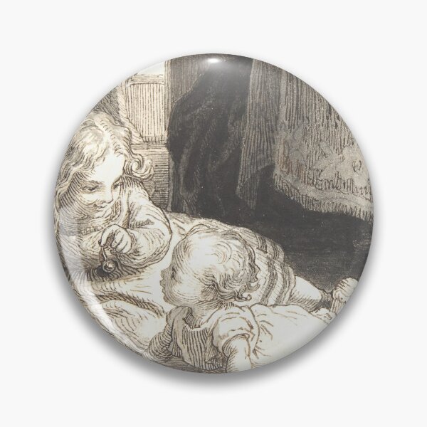 Item preview, Mother and Children Drawing | Fairy Tale Art designed and sold by GammaRay.