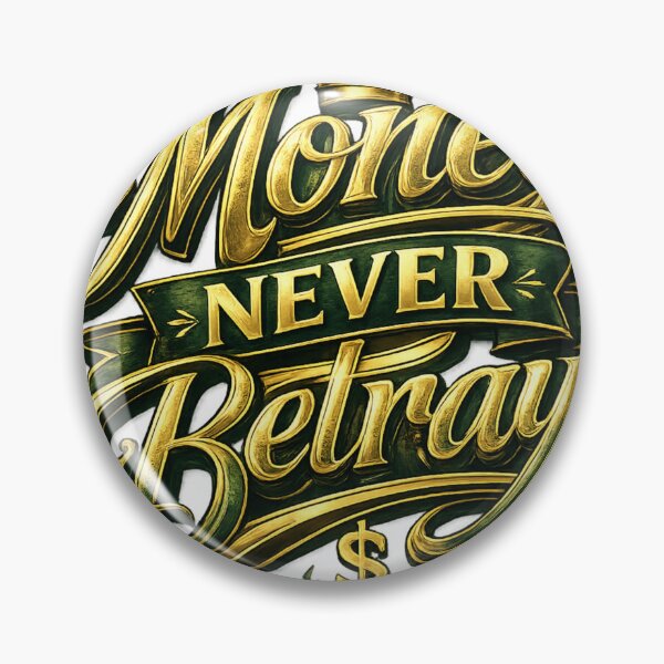Item preview, Money Never Betrays – Luxury Typography Quote Design designed and sold by Sticleg.