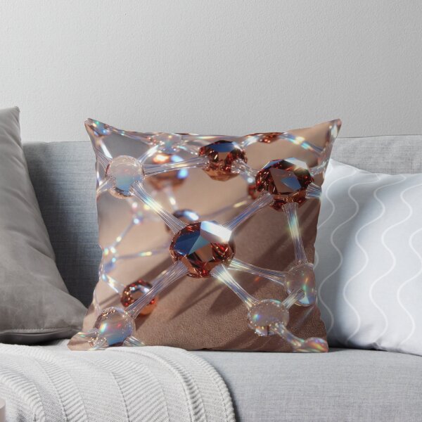 Item preview, Copper and Glassy Molecular Lattice designed and sold by IntelliMindDesigns.