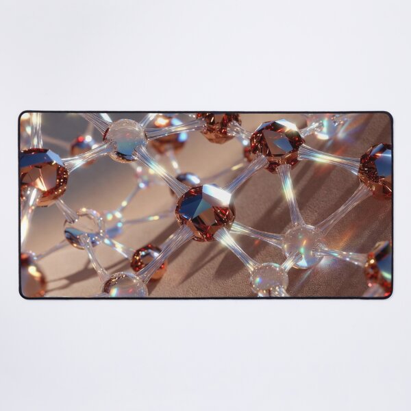 Item preview, Copper and Glassy Molecular Lattice designed and sold by IntelliMindDesigns.
