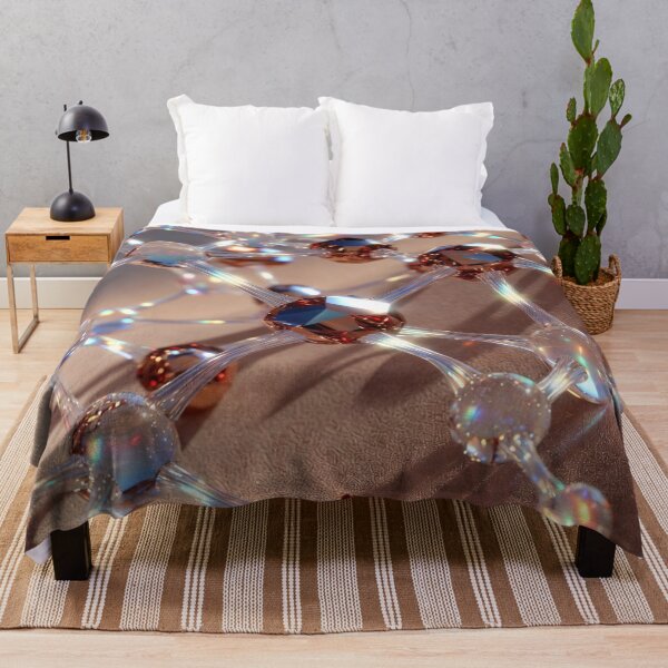 Item preview, Copper and Glassy Molecular Lattice designed and sold by IntelliMindDesigns.