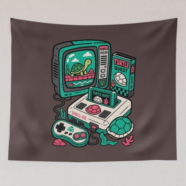 Item preview, Turtle Gaming designed and sold by BrambleBox.