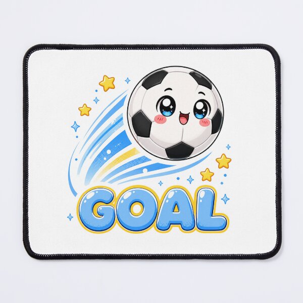 Item preview, Kawaii Soccer Ball Goal | Cute Anime Youth Sports Aesthetic designed and sold by Dulxoz.