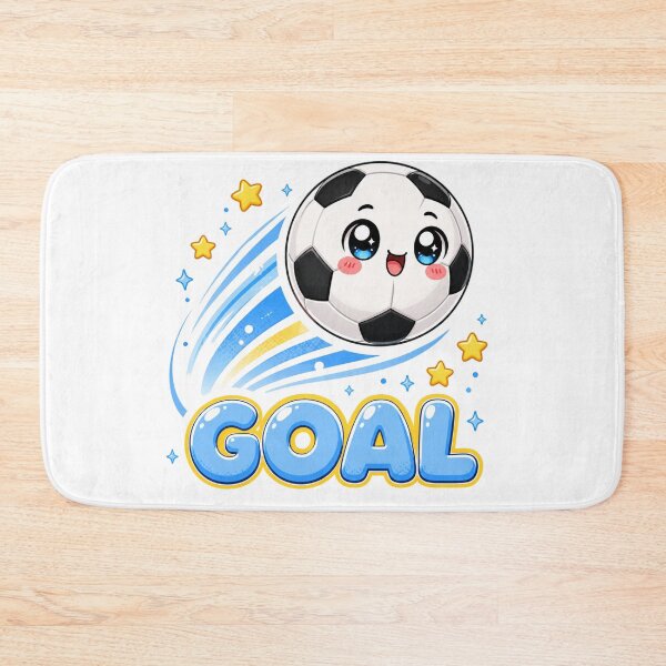 Item preview, Kawaii Soccer Ball Goal | Cute Anime Youth Sports Aesthetic designed and sold by Dulxoz.