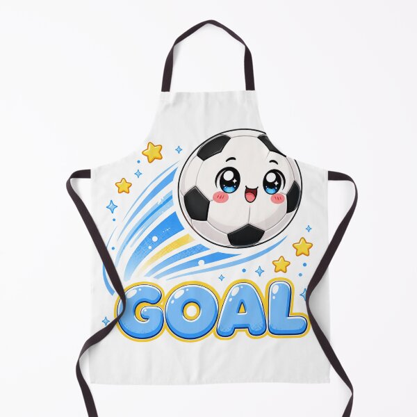 Item preview, Kawaii Soccer Ball Goal | Cute Anime Youth Sports Aesthetic designed and sold by Dulxoz.