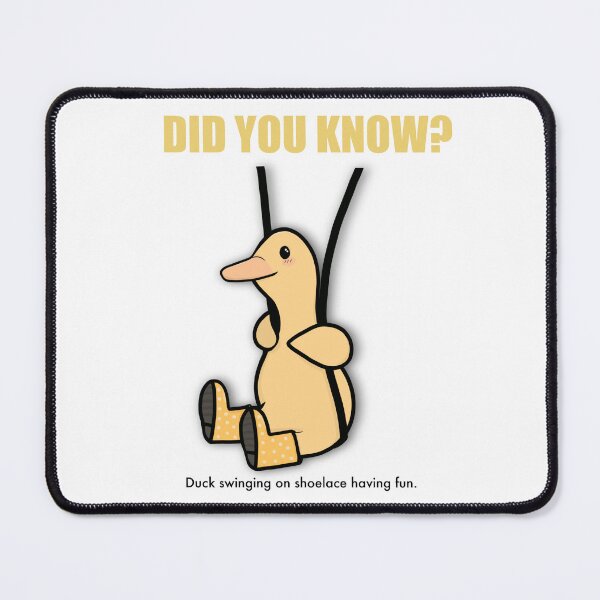 Item preview, Cute duck swinging on shoelace designed and sold by Sloothy.