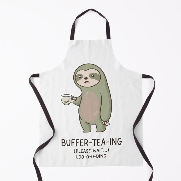 Item preview, Buffer-Tea-Ing Sloth designed and sold by Amir Faysal.