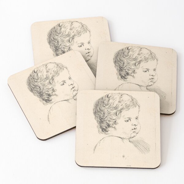 Item preview, Child Head Drawing Study | Fairy Tale Art designed and sold by GammaRay.