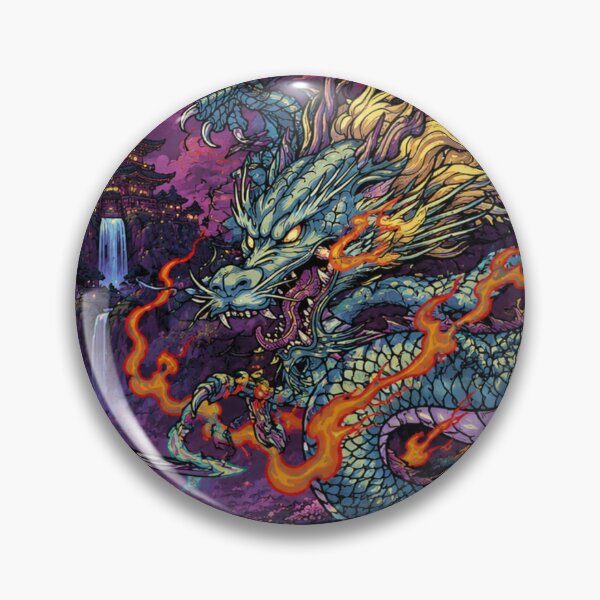 Item preview, The Warrior's Spirit, the Dragon's Power Deskmat designed and sold by VoglR.