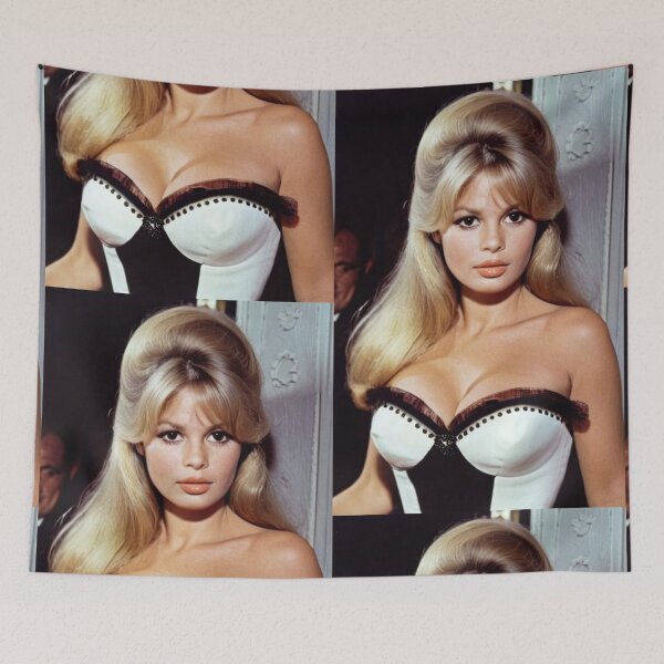 Item preview, Character - Portrait Bustier Contrast Black and White Elegant designed and sold by Beat-It.