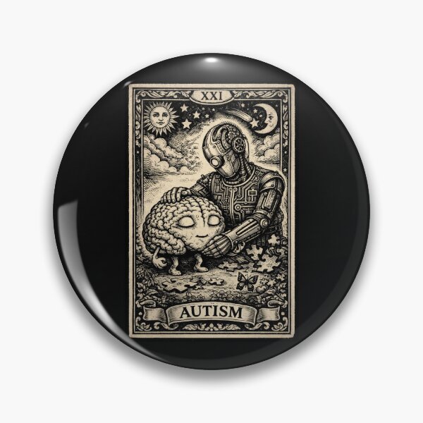 Item preview, Autism Tarot Card designed and sold by TheBlackLedger.