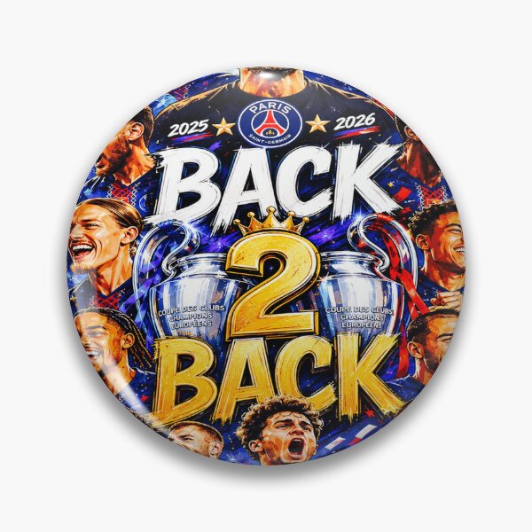 Artikelvorschau, PSG UCL Back2Back entworfen und verkauft von TMTD Productions.