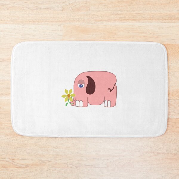Item preview, Elephant holding flower designed and sold by stephenignacio.