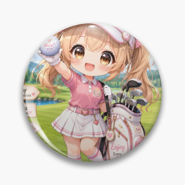 Item preview, Cute Chibi Golf Girl designed and sold by konkapo00.