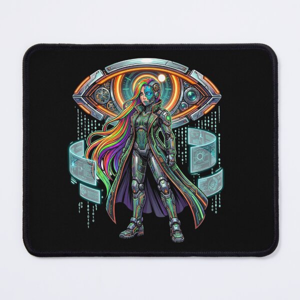 Item preview, Cyberpunk Android Girl designed and sold by V-ZRO.