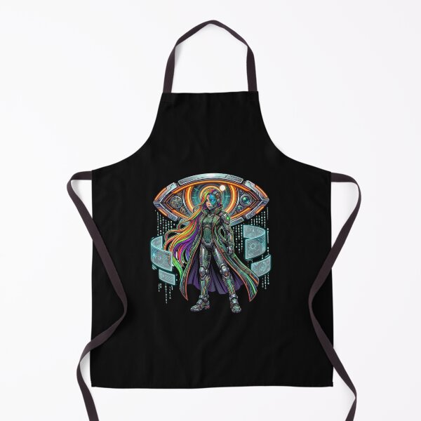 Item preview, Cyberpunk Android Girl designed and sold by V-ZRO.