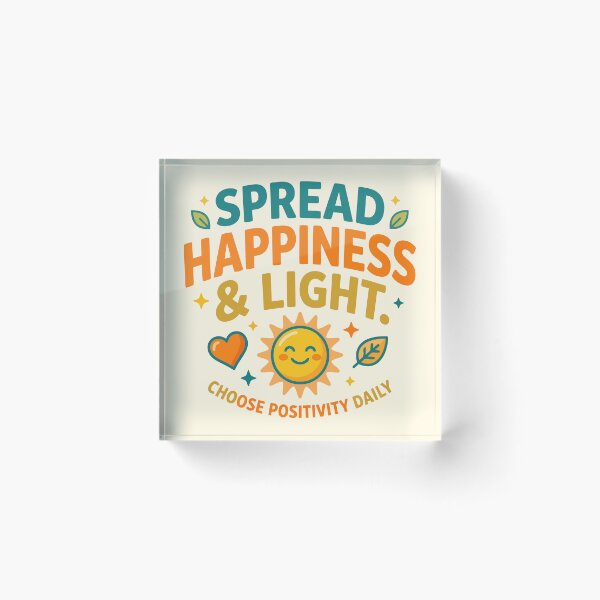 Item preview, Spread Happiness & Light designed and sold by Amir Faysal.