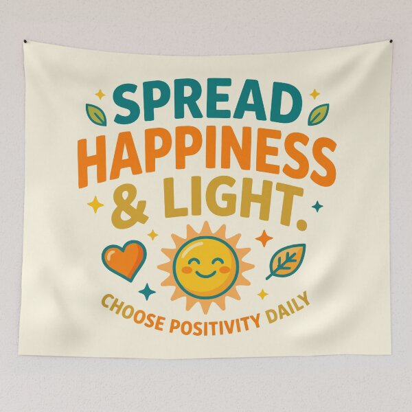 Item preview, Spread Happiness & Light designed and sold by Amir Faysal.