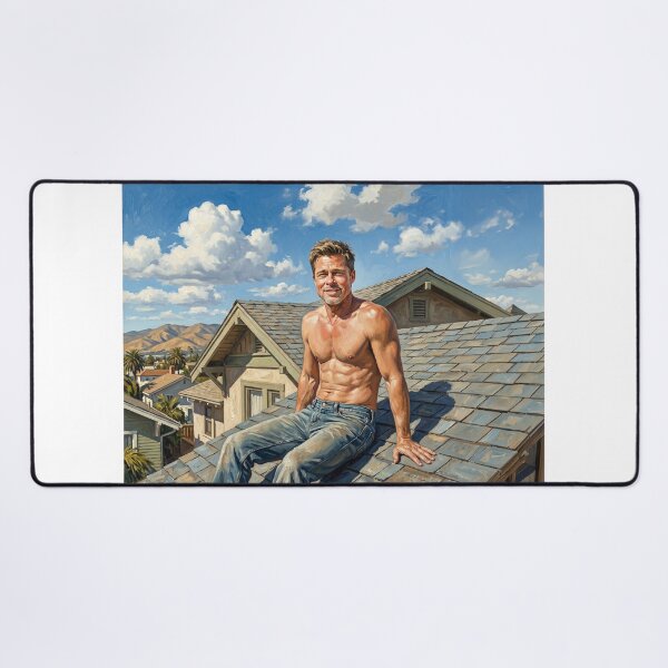 Item preview, Brad Pitt Celebrity Portrait designed and sold by Home Decor Art.