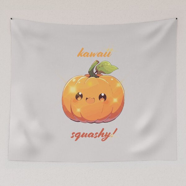 Item preview, kawaii squashy pumpkin designed and sold by foryourbestself.
