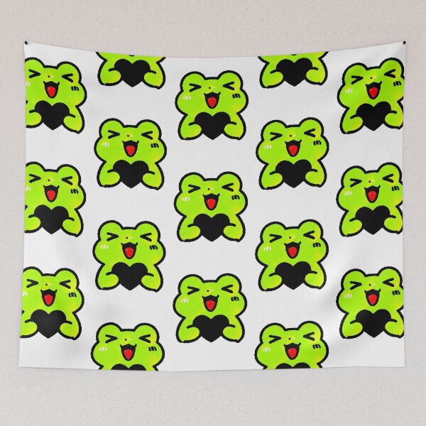Item preview, Kawaii Frog Pixel Aesthetic Green designed and sold by AstronautMerch.