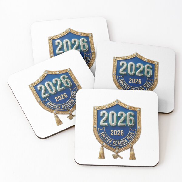 Item preview, Luxury Soccer Season 2026 Gold Royal Shield Crest designed and sold by Fatomfatom.