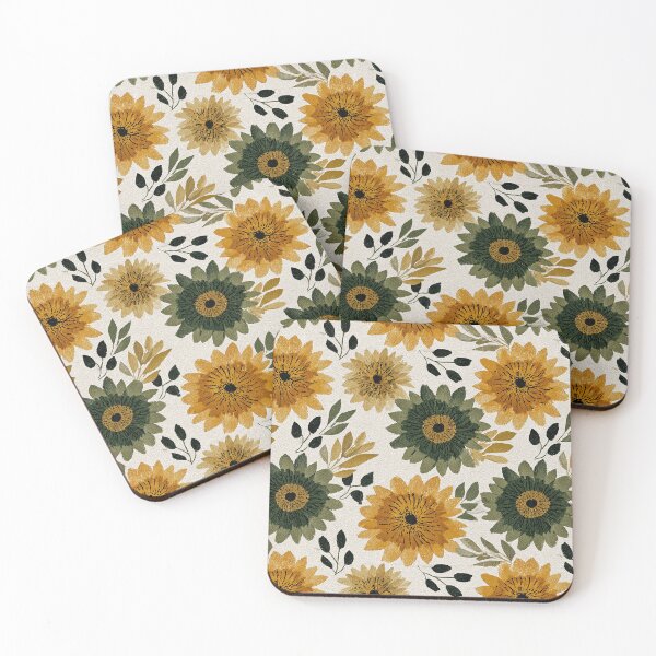 Item preview, Classic Sunflower Floral  - Botanical Garden Pattern - Christmas Gifts For Her designed and sold by RoyalStarsPatts.
