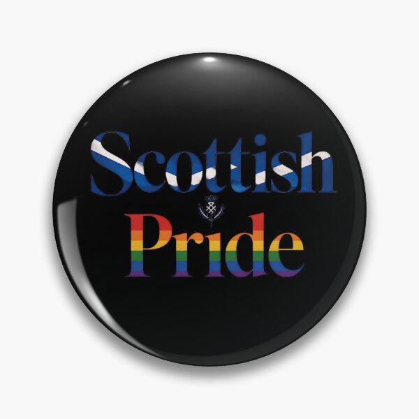 Item preview, Scottish Pride LGBT Queer Rainbow Flag Thistle Scotland  designed and sold by ArcanePrintsxo.