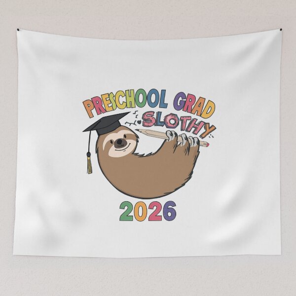 Item preview, Preschool Grad Slothy 2026 Preschool Graduation Class Of 2026 Student designed and sold by JonesFlora2025.