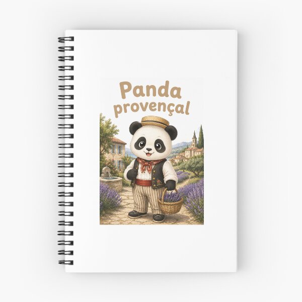 Item preview, ABCD - Children's Poster Provençal Panda designed and sold by KawAI Pinceau.