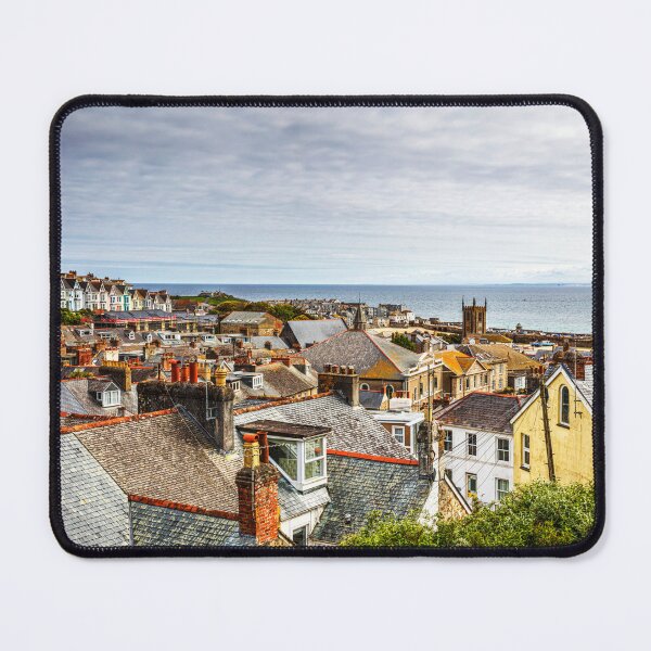 Item preview, St Ives Rooftops and Church Tower, Cornwall, England designed and sold by Paul Thompson Photography.