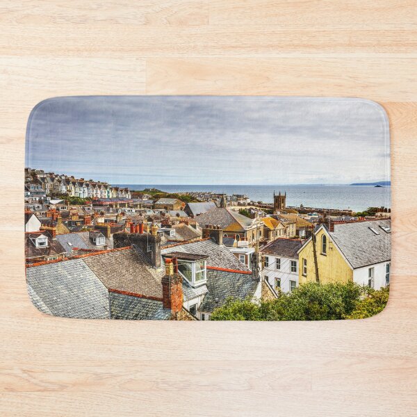 Item preview, St Ives Rooftops and Church Tower, Cornwall, England designed and sold by Paul Thompson Photography.