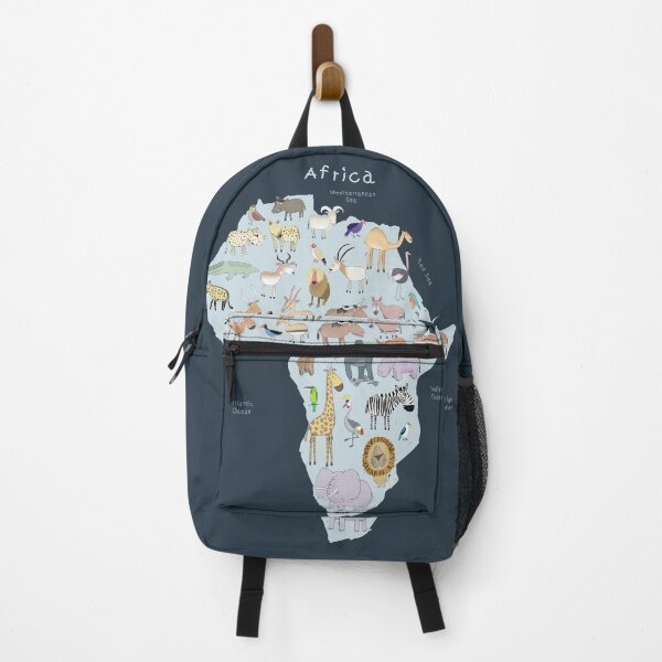 Item preview, Map Of Africa With Animals By Artist Carla Daly designed and sold by Carla Daly.